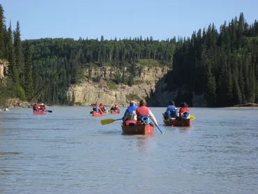 Canoeing the Athabasca