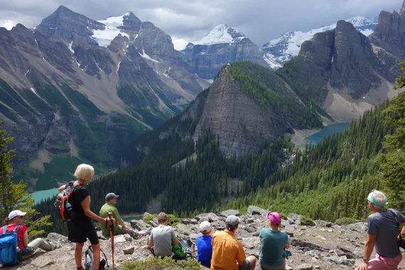 Gipfelerlebnis in den Rockies Wandertour, Rocky Mountains, Kanada, Banff
