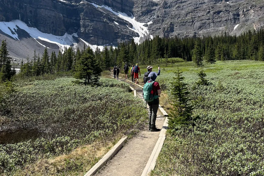 Day hike near Banff