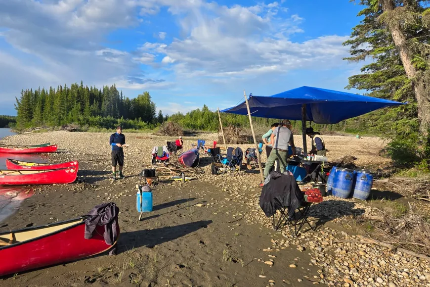 Afternoon campsite