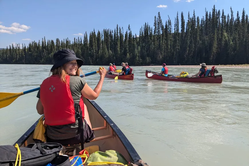 Happy on the water